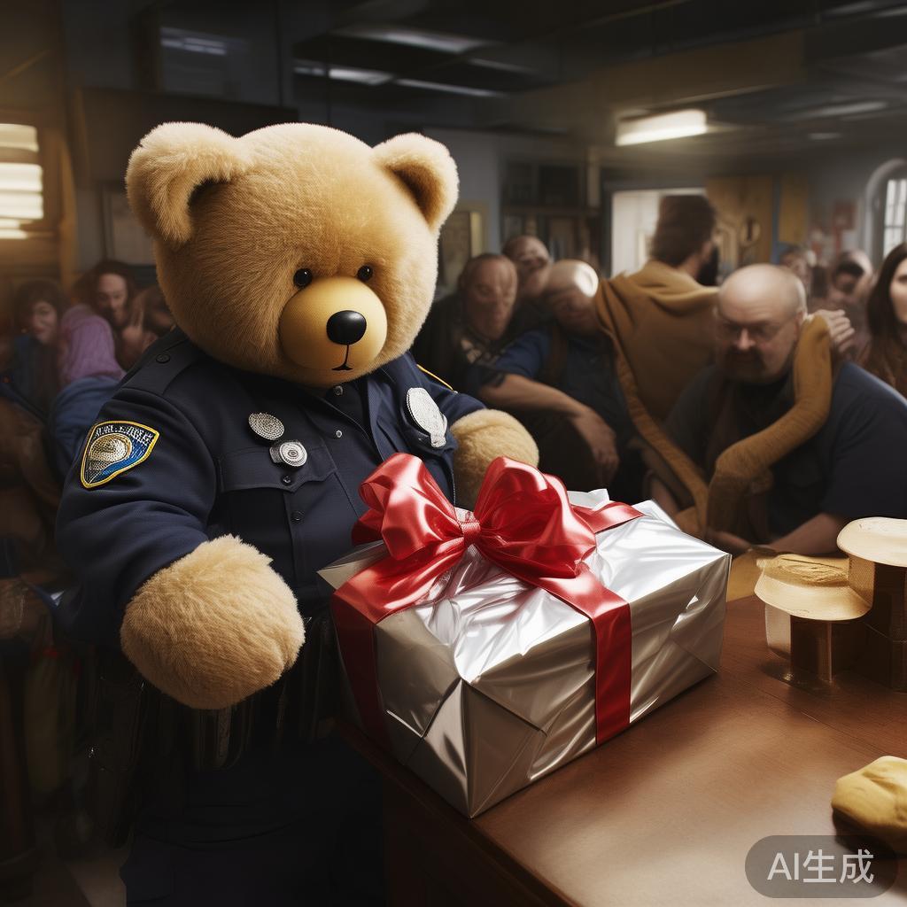 警察小熊如何领取神秘礼物？真相大白！ - 快讯网 - 分享生活资讯热点话题综合门户网www.julangwang.com