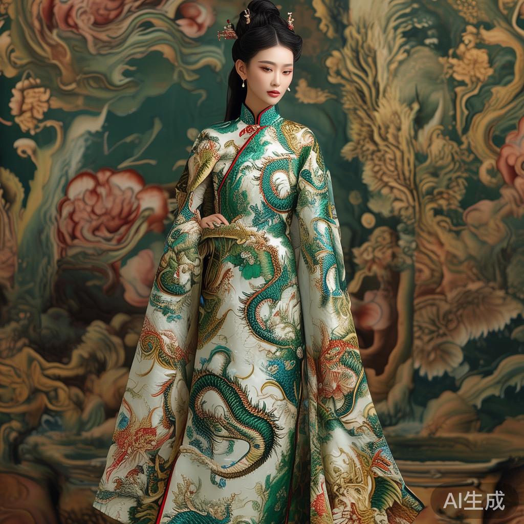 解读龙文旗袍,这个文化与时尚的完美结合 - 快讯网 - 分享生活资讯热点话题综合门户网www.julangwang.com