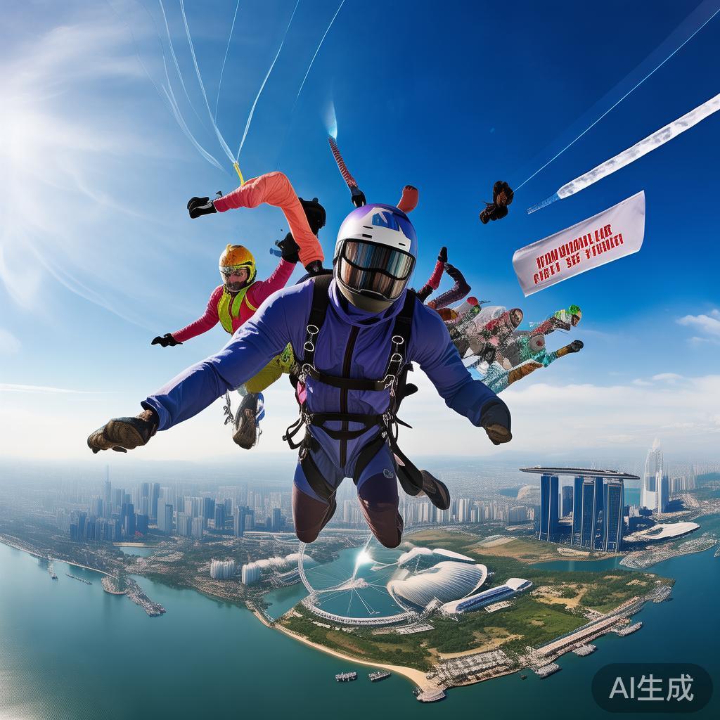 新加坡跳伞活动,你知道这些跳伞者赚取百万奖励吗? - 快讯网 - 分享生活资讯热点话题综合门户网www.julangwang.com